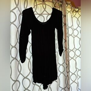 black off the shoulder romper